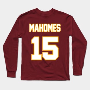 Patrick Mahomes Kansas City Chiefs Game Jersey Long Sleeve T-Shirt